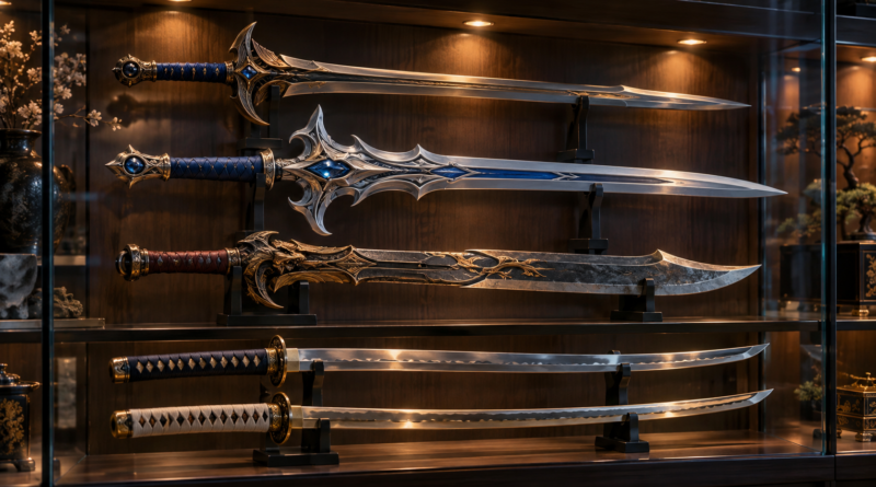 De la pantalla a la colección: Las armas que marcaron el anime y los videojuegos